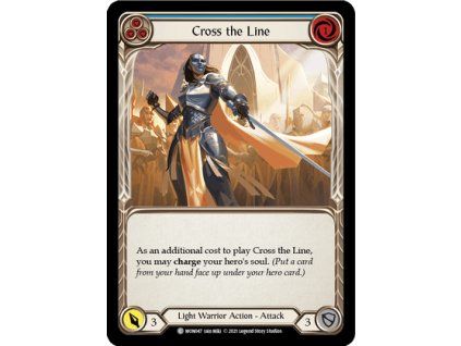 Cross the Line (Blue) (Regular)