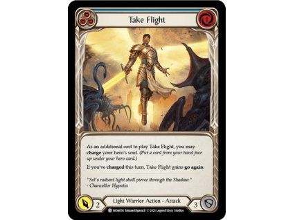 Take Flight (Blue) (Rainbow Foil)