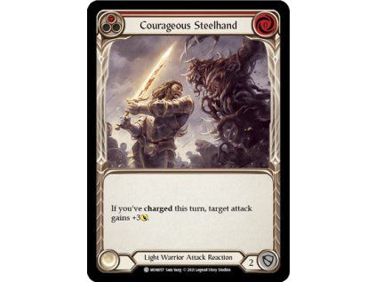 Courageous Steelhand (Red) (Regular)
