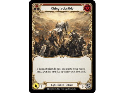 Rising Solartide (Red) (Rainbow Foil)