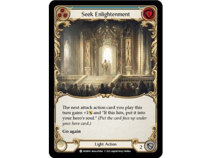 Seek Enlightenment (Blue) (Regular)