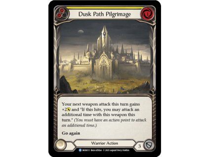 Dusk Path Pilgrimage (Yellow) (Rainbow Foil)