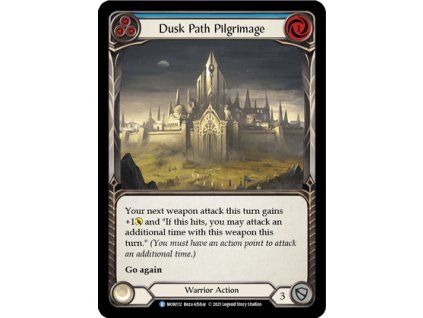 Dusk Path Pilgrimage (Blue) (Rainbow Foil)