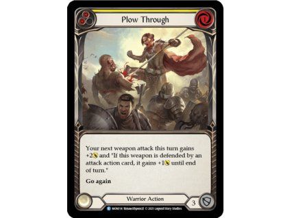 Plow Through (Yellow) (Regular)