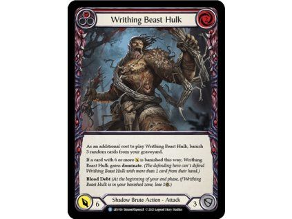 Writhing Beast Hulk (Red) (Regular)