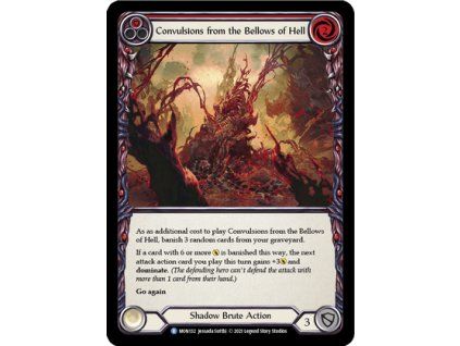 Convulsions from the Bellows of Hell (Red) (Regular)
