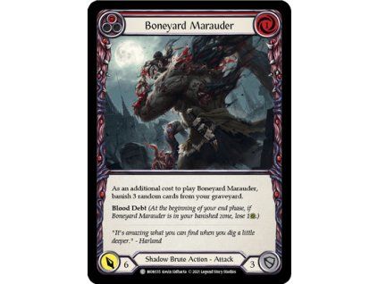 Boneyard Marauder (Red) (Regular)