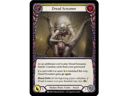 Dread Screamer (Yellow) (Rainbow Foil)