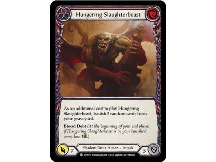 Hungering Slaughterbeast (Red) (Regular)