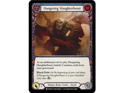 Hungering Slaughterbeast (Blue) (Regular)