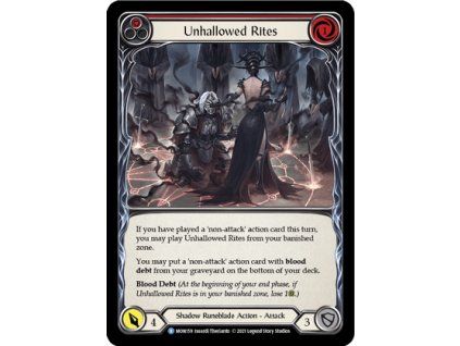 Unhallowed Rites (Red) (Regular)