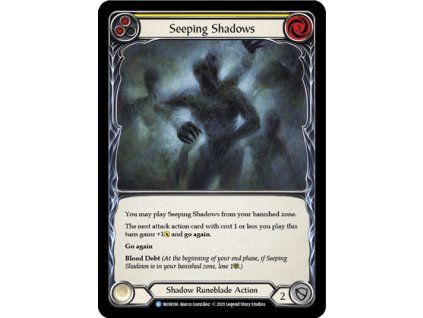 Seeping Shadows (Yellow) (Rainbow Foil)