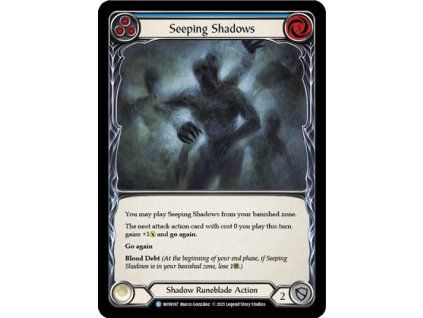 Seeping Shadows (Blue) (Regular)