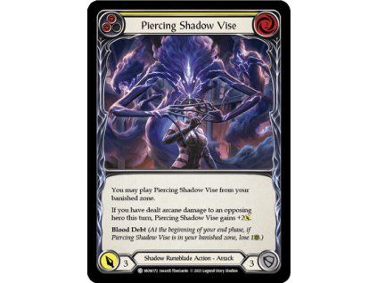 Piercing Shadow Vise (Yellow) (Rainbow Foil)