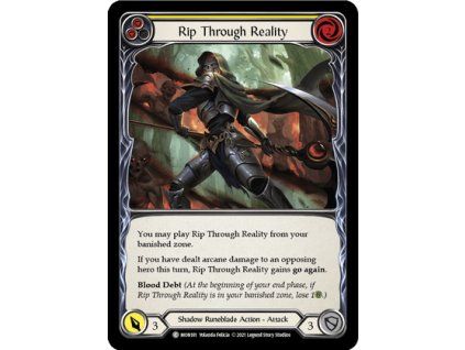 Rip Through Reality (Yellow) (Rainbow Foil)