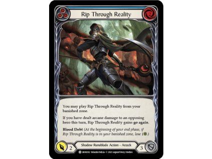 Rip Through Reality (Blue) (Rainbow Foil)