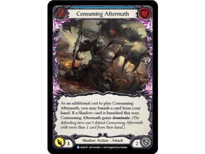 Consuming Aftermath (Blue) (Regular)