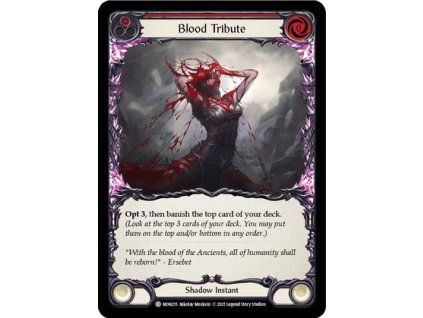 Blood Tribute (Red) (Regular)
