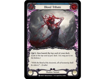 Blood Tribute (Blue) (Regular)