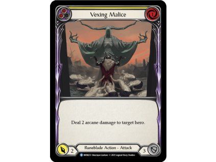 Vexing Malice (Yellow) (Regular)