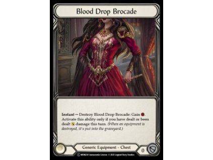 Blood Drop Brocade (Rainbow Foil)