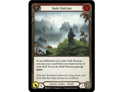 Seek Horizon (Red) (Regular)