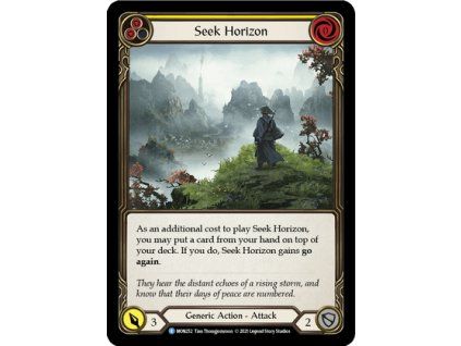 Seek Horizon (Yellow) (Regular)
