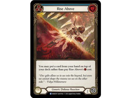 Rise Above (Blue) (Rainbow Foil)