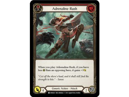 Adrenaline Rush (Red) (Rainbow Foil)