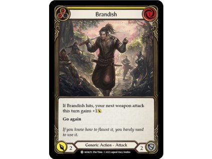 Brandish (Yellow) (Regular)