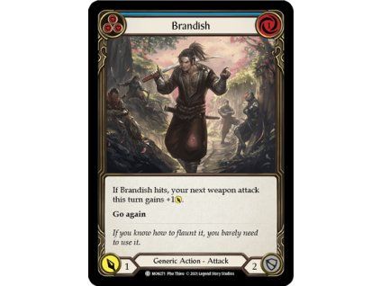 Brandish (Blue) (Regular)