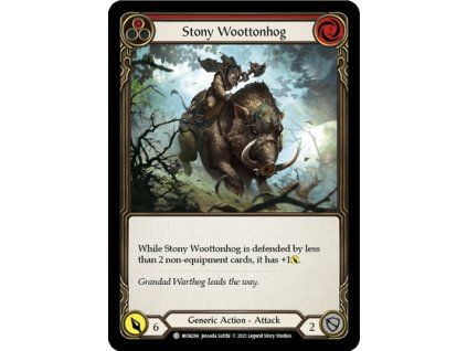 Stony Woottonhog (Red) (Regular)