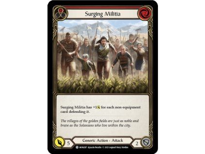 Surging Militia (Red) (Regular)