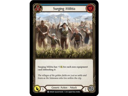 Surging Militia (Blue) (Regular)