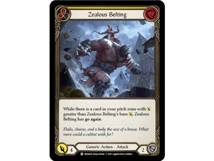 Zealous Belting (Yellow) (Regular)