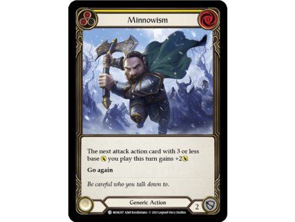 Minnowism (Yellow) (Rainbow Foil)