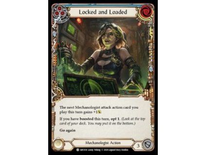Locked and Loaded (Blue) (Rainbow Foil)
