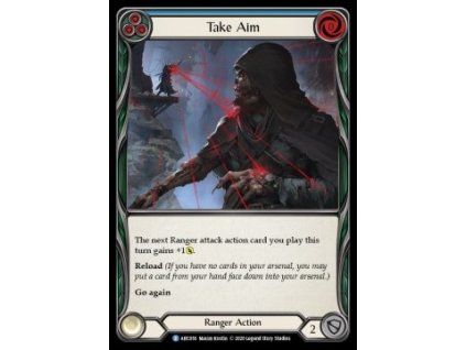 Take Aim (Blue) (Rainbow Foil)
