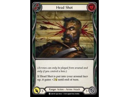 Head Shot (Yellow) (Rainbow Foil)