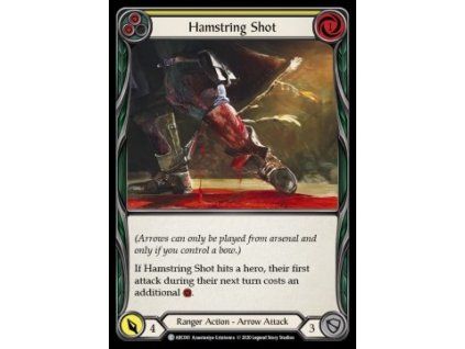 Hamstring Shot (Yellow) (Rainbow Foil)