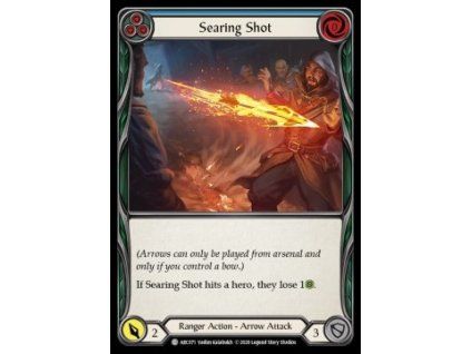 Searing Shot (Blue) (Regular)