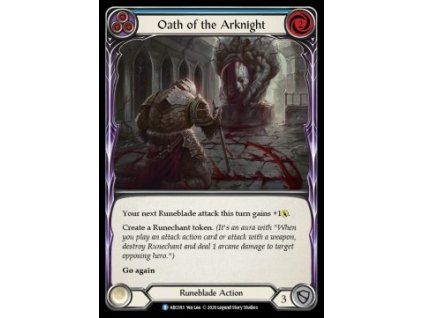 Oath of the Arknight (Blue) (Regular)