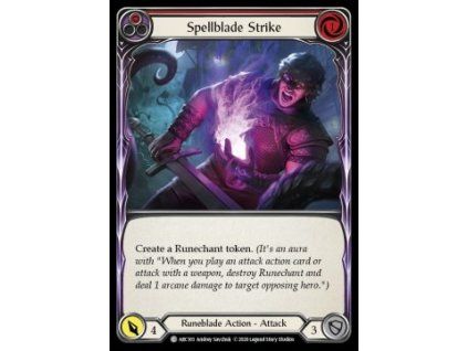 Spellblade Strike (Red) (Rainbow Foil)
