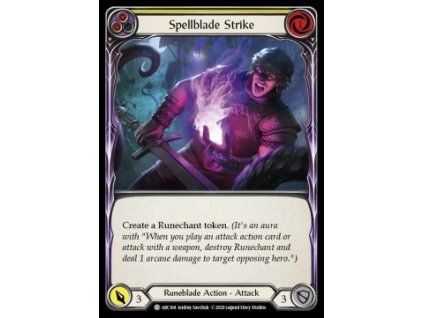 Spellblade Strike (Yellow) (Rainbow Foil)