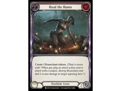 Read the Runes (Red) (Regular)