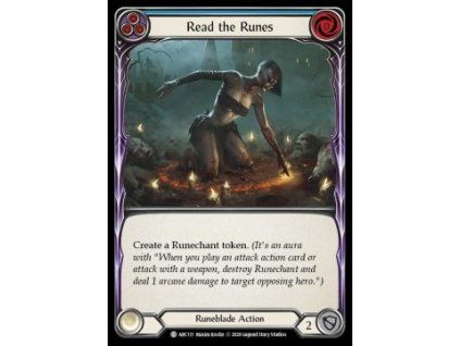 Read the Runes (Blue) (Regular)