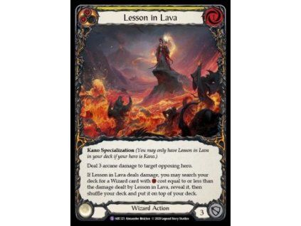 Lesson in Lava (Rainbow Foil)
