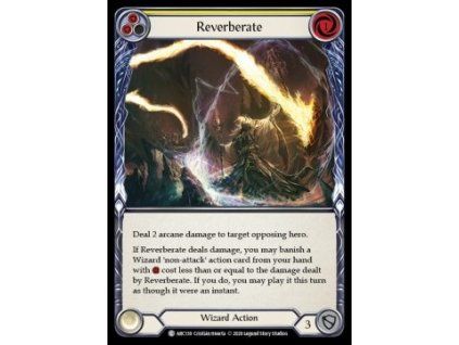 Reverberate (Yellow) (Rainbow Foil)