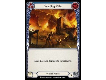 Scalding Rain (Blue) (Regular)