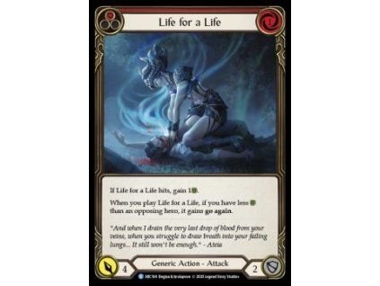 Life for a Life (Red) (Regular)